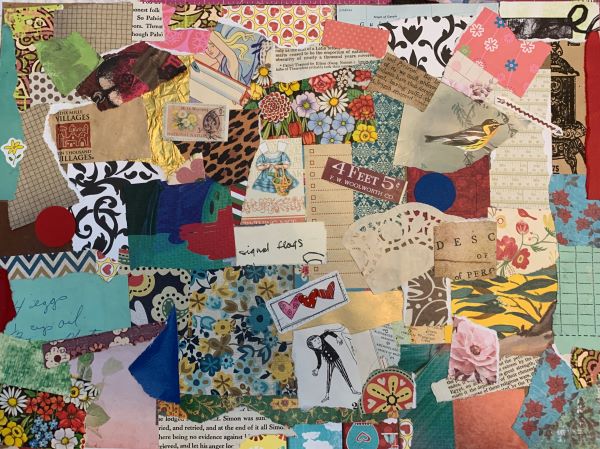 Collage your paper scraps - The Scrapbook Room